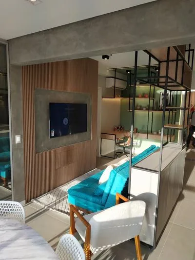Studio no Paraíso: sala detalhe