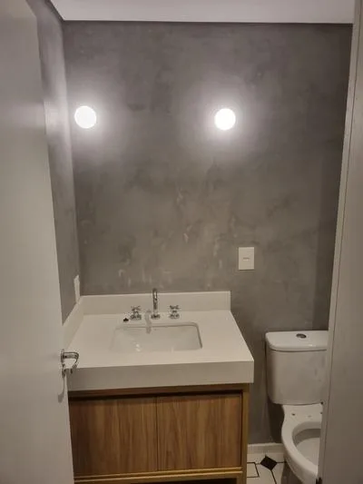 Apartamento Mooca: banheiro vidro