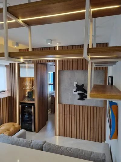 Studio Pinheiros: sala ângulo alternativo